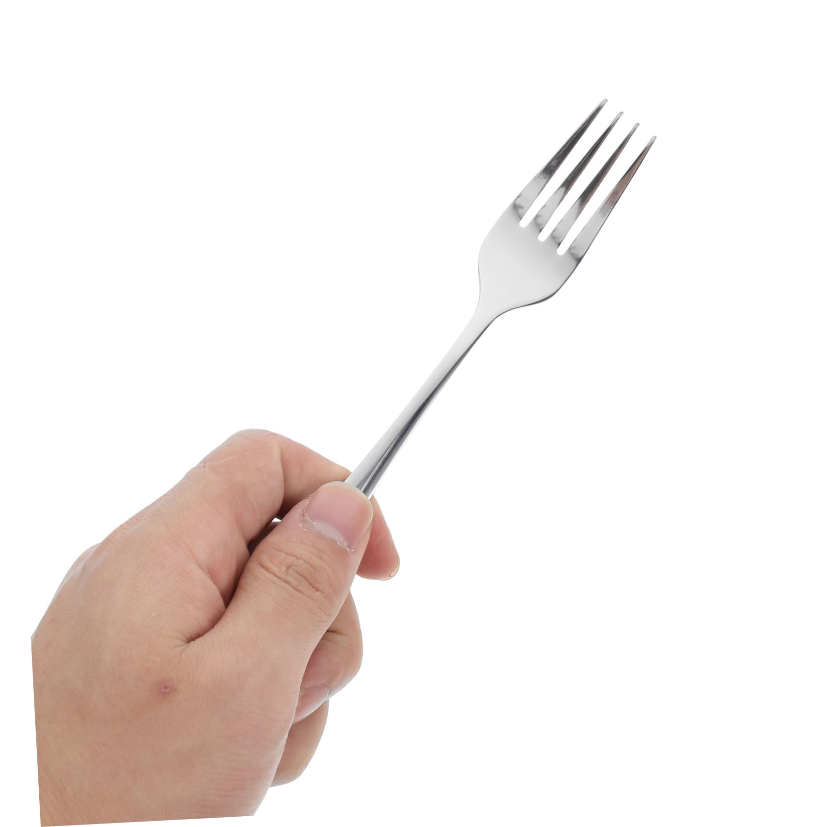 Cubiertos de Acero Inoxidable 20 Piezas para Cena y Fiesta | Plata, Agarre Cómodo y Uso Versátil, Diseño Elegante y Sencillo para Restaurantes y Otras Ocasiones