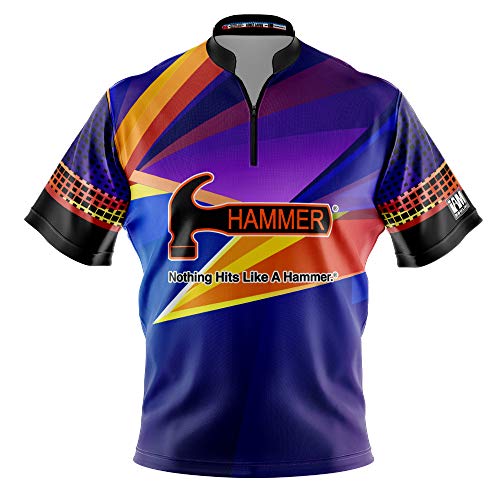 Logo infusion dye-sublimated bowling jersey (sash colla…