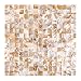 KASARO Peel and Stick Mosaic Shell Backsplash Tile for Bedroom and Bathroom Kitchen Wall Stickers Mother of Pearl (1, Colorful)