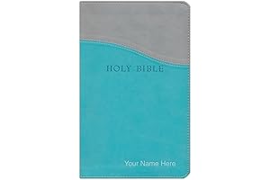 Personalized KJV Personal Size Giant Print Reference Bible - Custom Name Imprint
