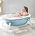 Produktbild TTXS Folding Badewanne Erwachsene Folding Badewanne, bewegliche Badewanne, Haushalts Badewanne Kunststoff Spa Badewanne Griffige Insulated Badewanne Multifunktionale Klapp Badewanne (Color : A)