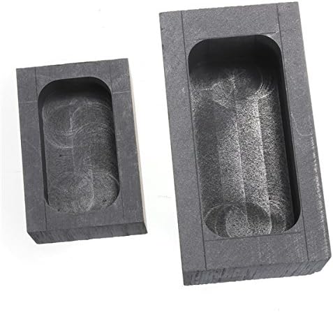 MASUNN High Purity Graphite Casting Melting Ingot Mold For Gold & Silver -100G