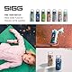 SIGG - Edelstahl Trinkflasche Kinder - Shield One love Football - Für Kohlensäurehaltige Getränke Geeignet - Auslaufsicher - Federleicht - BPA-frei - Grau - 0,5L