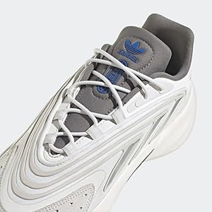 adidas Originals Men's Ozelia Sneaker, Crystal White/Silver adidas Originals Men's Ozelia Sneaker, Crystal White/Silver