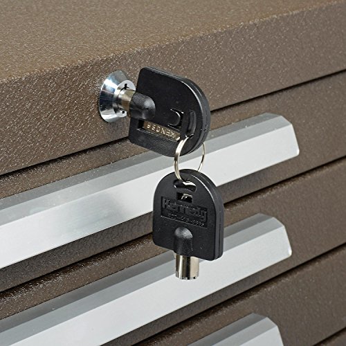 Kennedy Manufacturing 275Xb 5-Drawer Roller Tool Cabinet With Chest Wheels And Ball-Bearing Slides, Brown Wrinkle