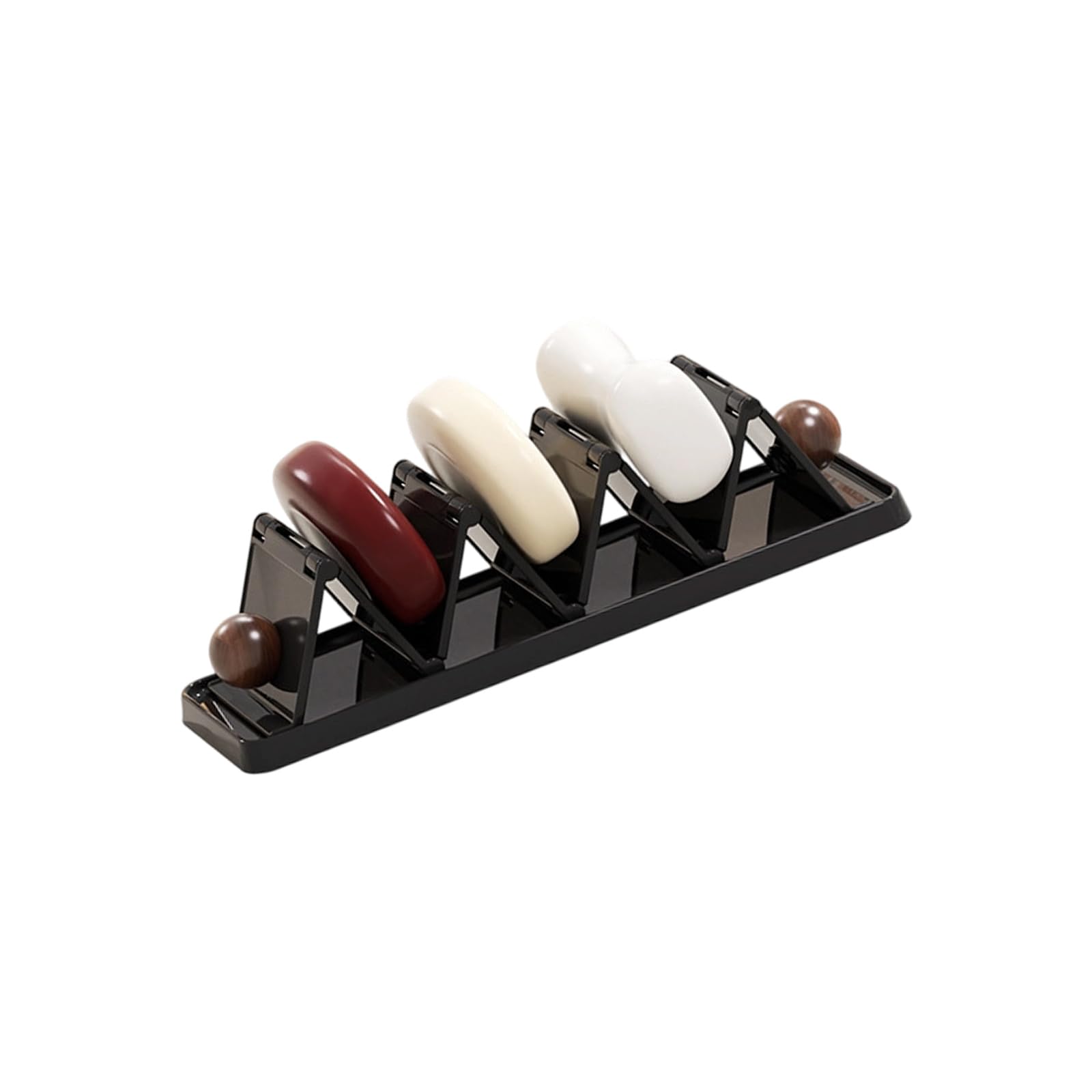 Soap Rack for Bathroom Countertop Antislip Ventilation Soap Holder for Air Drying Multipurpose Shower Supply Multifunctional Rack