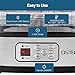 OSTBA Food Dehydrator Machine Adjustable Temperature & 72H Timer, 5-Tray Dehydrators for Food and Jerky, Fruit, Dog Treats, Herbs, Snacks, LED Display, 240W Electric Food Dryer, Recipe Book