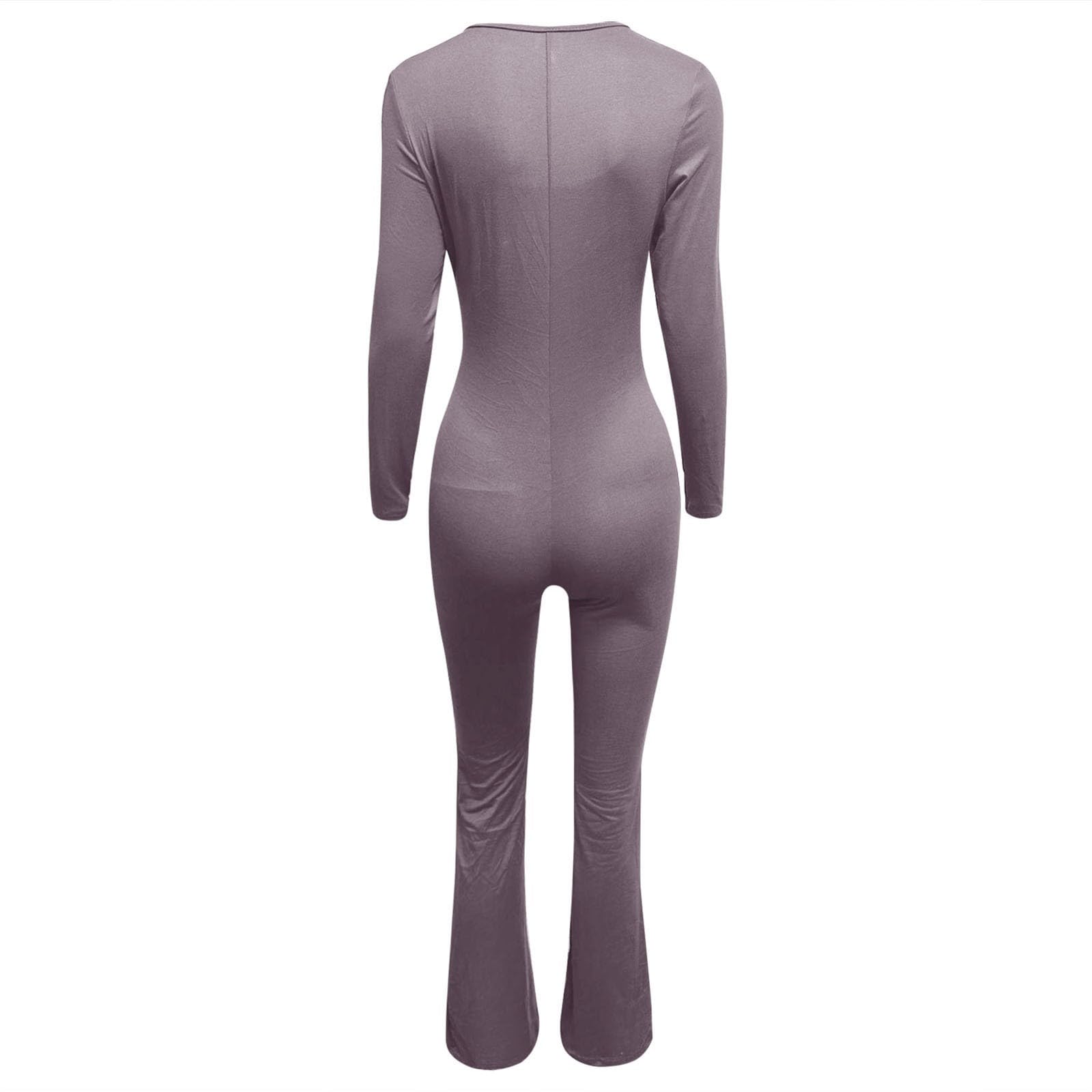 Genérico Mono informal elegante para mujer con escote en V sin mangas tirantes pantalones largos tipo harén peto pechera