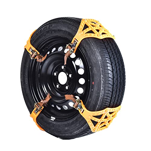 Amazon.co.jp: Fkstyle【一級自動車整備士監修】タイヤチェーン 非金属 