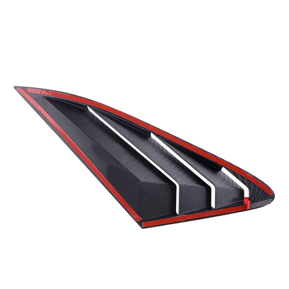 Arkdeffon 2PCS Rear Side Window Louver Shutter Cover Air Vent/Louvers Scoop Cover Blinds Compatible with Kia K5 2021 2022 (Carbon Fiber)