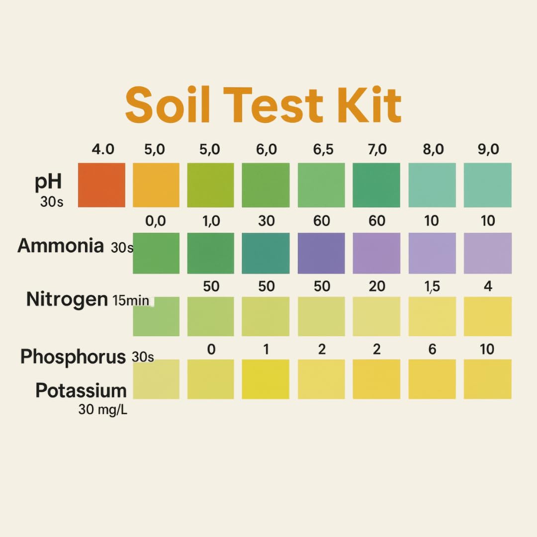 Boltsafe Upgraded V2 2025 Professional Soil Test Kit Ph Nitrogen ...
