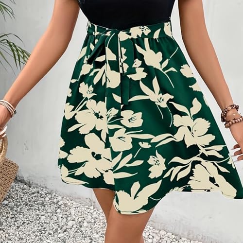 Women's Skirts Spring Summer Casual Printing Thin Belt Street Shopping Park Picnic Beach Dating Strolling Outings2