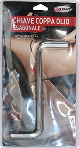 Chiave tappo olio motori auto esagonale 12mm