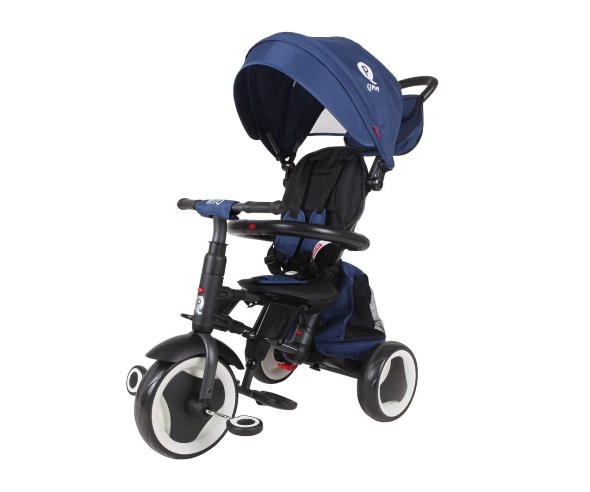 Q Play QPLAY QP200.00 Rito+ Folding Tricycle 3 in 1 Blue