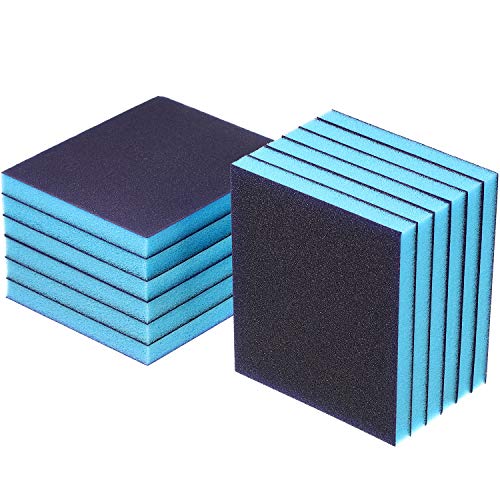 eBoot Sanding Sponge Grit Sanding Blocks, Washable and Reusable Sand Sponge Kit, 12