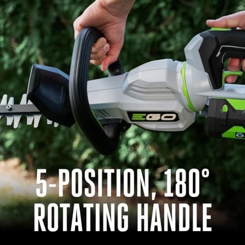 Image of EGO Power+ Hedge Trimmer Cordless, Electric Hedge Trimmer 26 inch, Includes 56V 2.5Ah Battery and Charger - HT2601