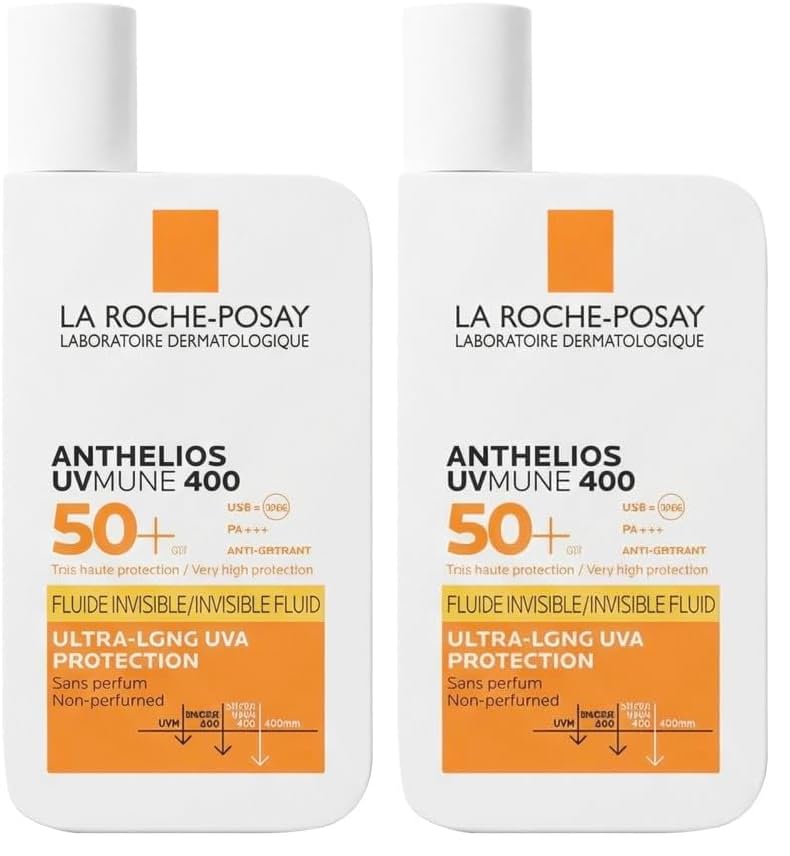 La Roche-Posay Anthelios UV-MUNE 400 SPF50+ Fluido Invisible Pack Duplo