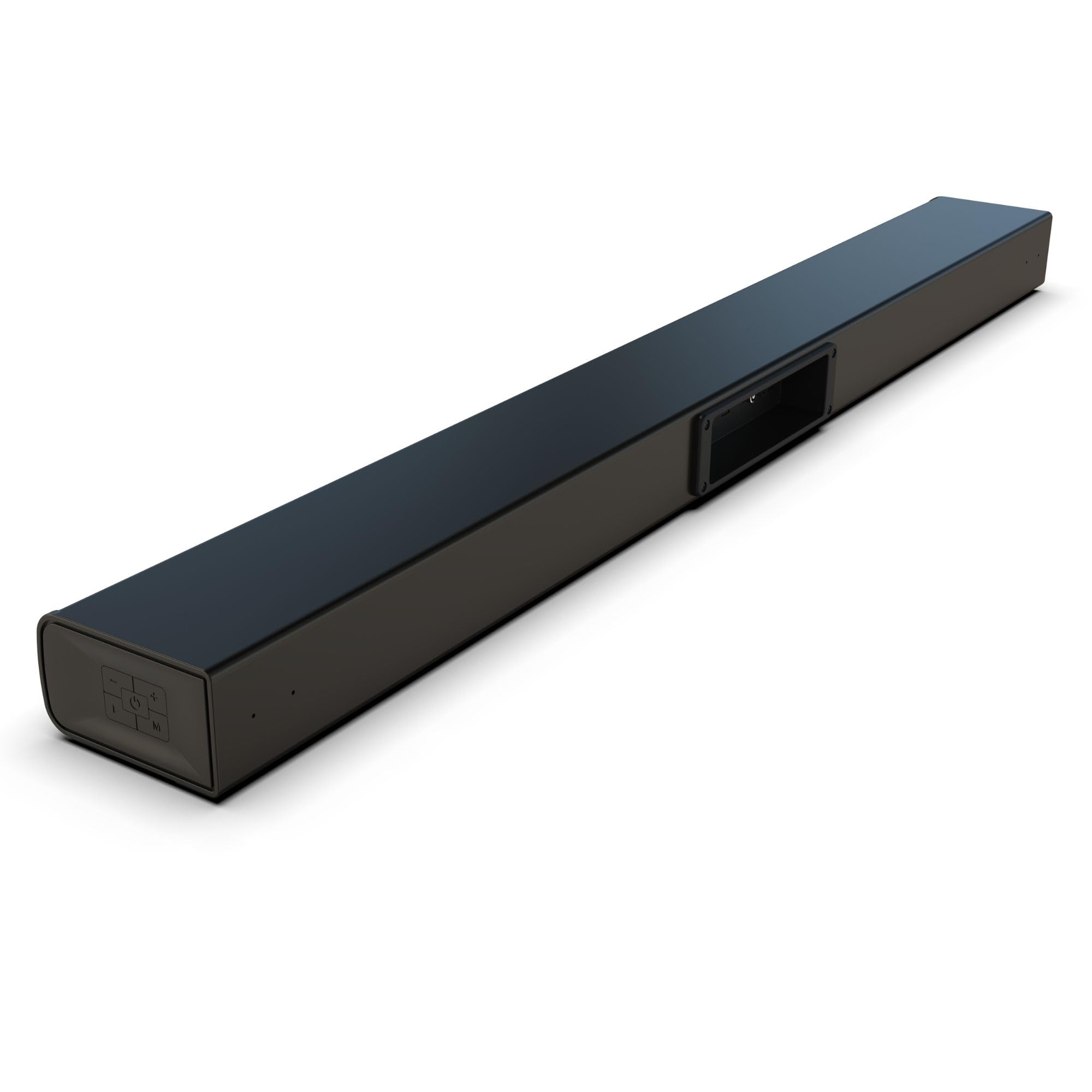 HYE Soundbar Bluetooth 2.0 canali per TV, 60 W Compact Black Sound Bar con HDMI, USB, AUX, telecomando - Sistema audio wireless con bassi profondi, design sottile - ideale per la tua televisione