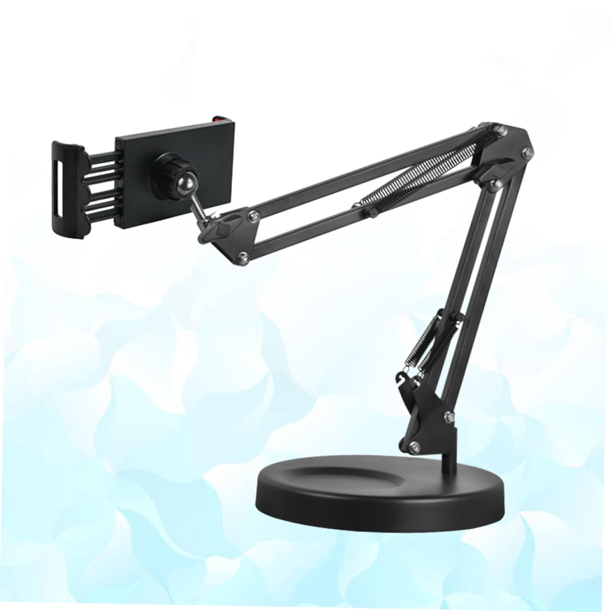 SHINEOFI Soporte para Teléfono Móvil de Metal con Brazo de Suspensión para Escritorio para Fotografía y Vídeo Compatible con Teléfono Móvil y Tableta Soporte de Brazo de Suspensión