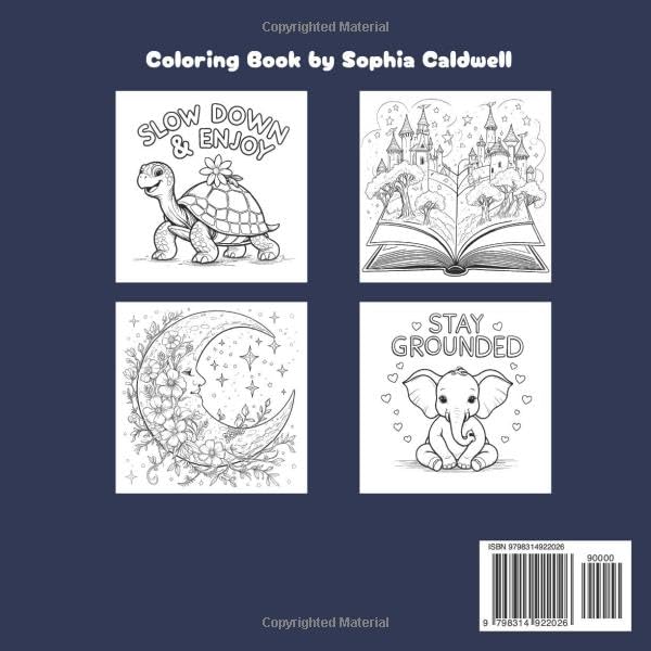 Calm your Mind: Well-Being Coloring Book for Adults and Teens: Relaxing and Positive Illustrations to Reduce Stress and Promote Inner Peace (Serene Spaces Coloring Books) - Image 2