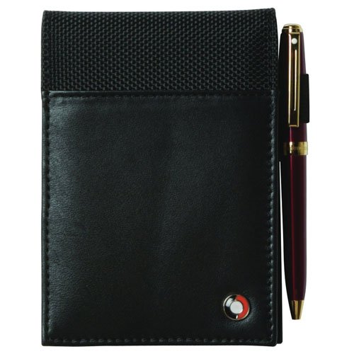 Sheaffer Classic Leather Mini Pad with Paper - 12.7x8.9x1.9cm - Pen Not Included