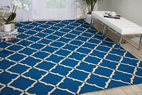 Nourison Portico Indoor/Outdoor Navy 8' x 10'6