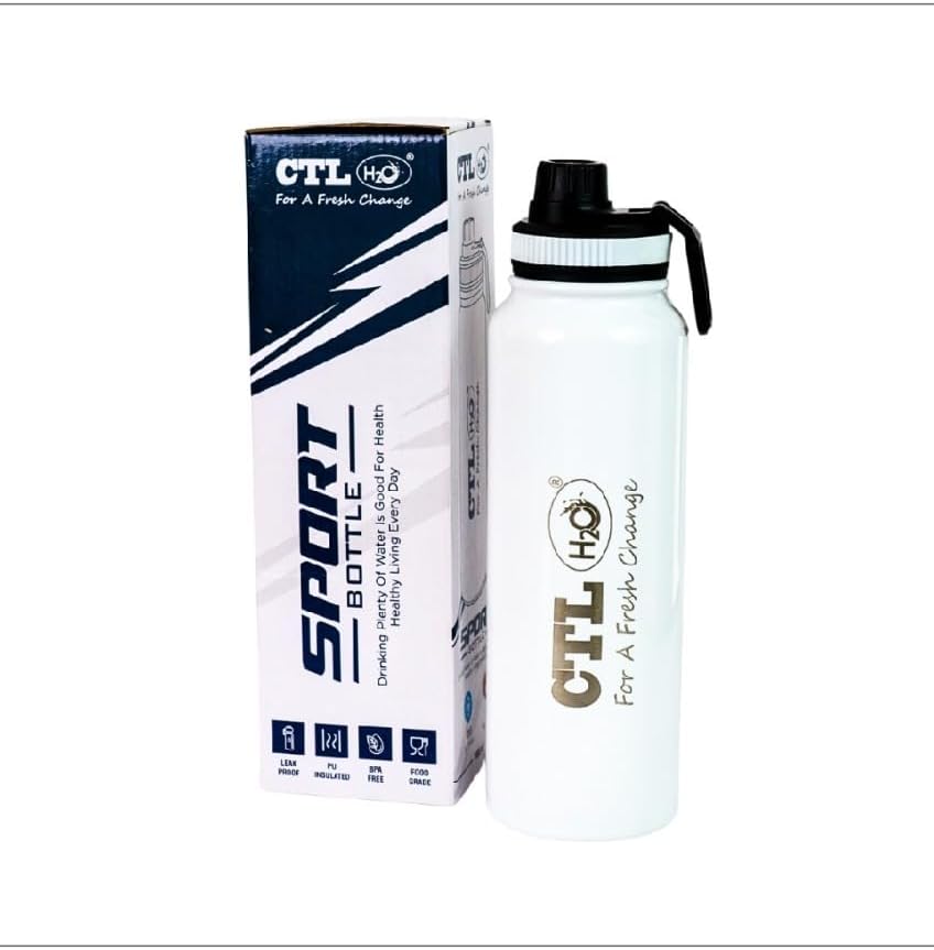 CTLH20 1L Thermosteel Water Bottle for Kids Insulated Stainless Steel Flask for School Office