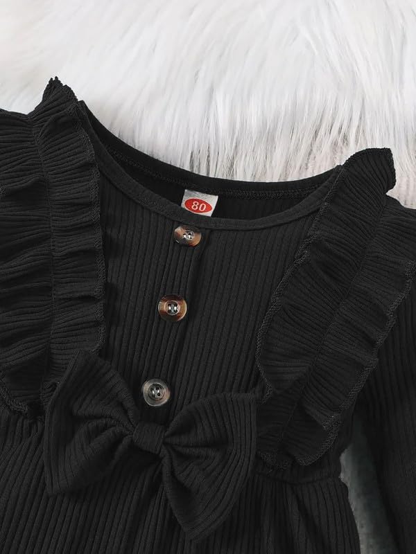 Image of Niren Enterprise Green Siskin Button Front Baby Girl Frock