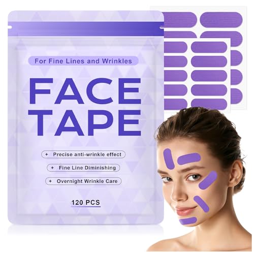 WENXIMY Face Tape for Wrinkles,Overnight Patches to Smooth Forehead & Smile Lines While You Sleep,...
