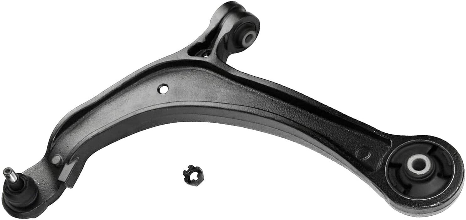 Detroit Axle - Front Lower Control Arms w/Ball Joints + Outer Tie Rods Replacement for 2011-2017 Honda Odyssey - 4pc Set