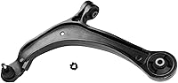 Vista 263 de Detroit Axle - 4 brazos de control de extremo delantero para Nissan Frontier Xterra 2000-2004 Brazos de control inferior y superior con rótulas