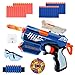 Herefun Kinder Pistole für Nerf Pfeile, Spielzeug Blaster Pistolen enthält Abnehmbares Fernrohr, Kinder Waffe Set mit Schaumstoff Munition + Schutzbrille, Schießspielzeug für Jungen Mädchen