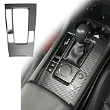 Top 10 Best Mazda 3 Hatchback Accessories Reviews & Comparison 7 YINGTUU for Mazda 3 2020 2021 2022 2023 2024 2025 Accessories Sedan Hatchback Car Interior Center Console Frame Cover Gear Shift Panel Automatic Transmission Box Carbon Fiber