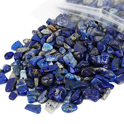 Bonny Boxx LAPIS LAZULI 456 Pcs Natural Chip Stone Beads, 5-8Mm Irregular Multicolor Gemstones Loose Crystal Healing Lapis Lazuli Rocks thumb #1
