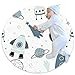 Tappeti Round Area Navicella Spaziale A Razzo Stellare Tappeto Rotondo Per Bambini Tappeto Antiscivolo Tappeto Da Soggiorno Per Camera Da Letto Per Bambini 80cm