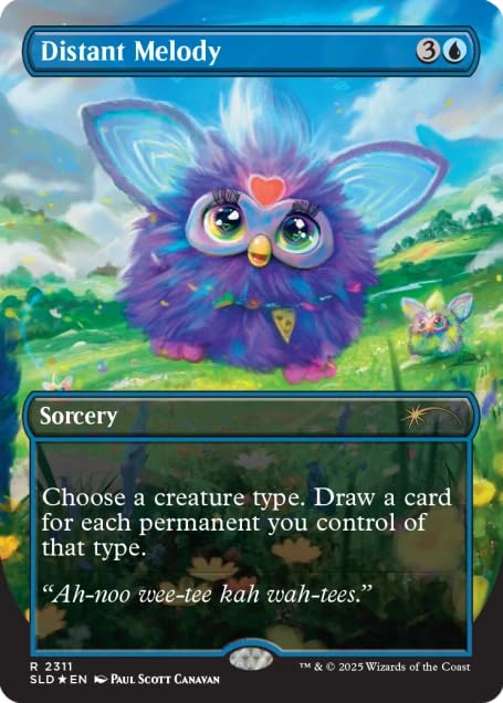 mtg シークレットレイヤー　ファービー Furby Magic the Gathering Secret Lair x Furby: Furbys: The Gathering