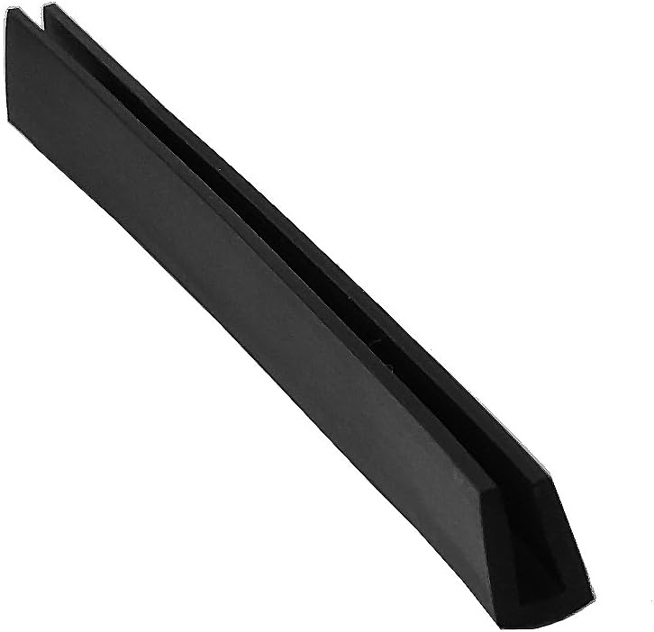Herco 2051U Neoprene Rubber U-Channel Edge Protector Extrusion 1/8" Slot Width - 5 ft.