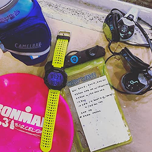 New Wave Waterproof Pouch para nadadores de aguas abiertas y triatletas - Estuche impermeable para teléfono miniatura 5