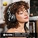 OneOdio A70 Bluetooth Over Ear Headphones, Wireless Headphones with 72H Playtime, Hi-Res, Built-in Mic, 3.5mm/6.35mm Wired Audio Jack for Studio Monitor & Mixing DJ Guitar AMP, Computer Laptop PC