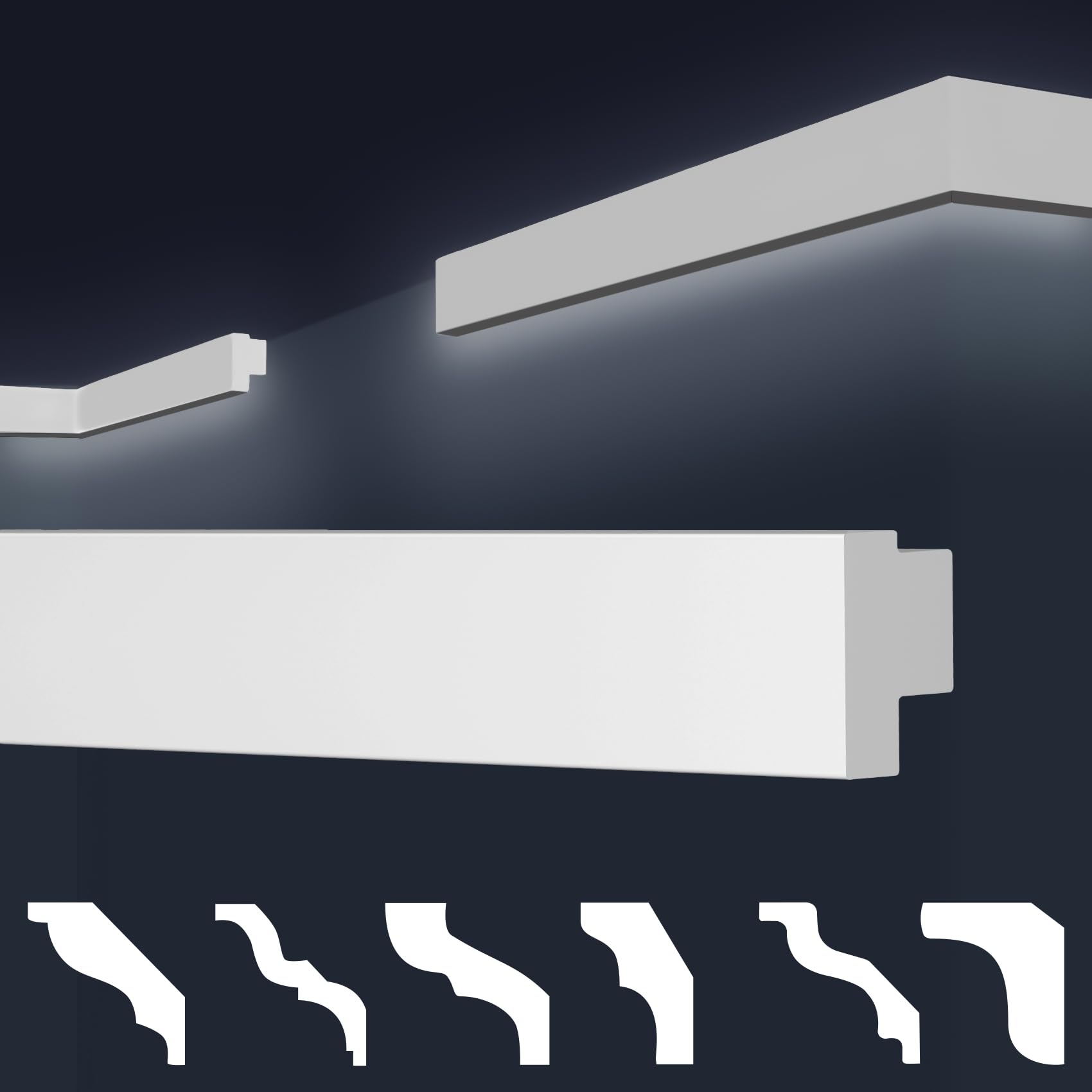 Marbet Design LED Stuckleisten E-44
