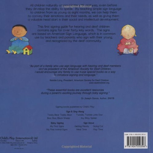 Child'S Play 9781904550396 My First Signs: American Sign Language thumb #1