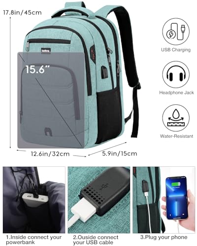 Image of kadilong School Backpack for Teens Boys Extra Sturdy,Laptop Backpack for Men Business Travel College TSA Friendly