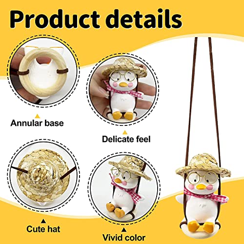 Image of AUTO SNAP Creative Couple Decoration Car Air Cute Perfume Interior Clip Aromatherapy Air Conditioning Decoration Duck