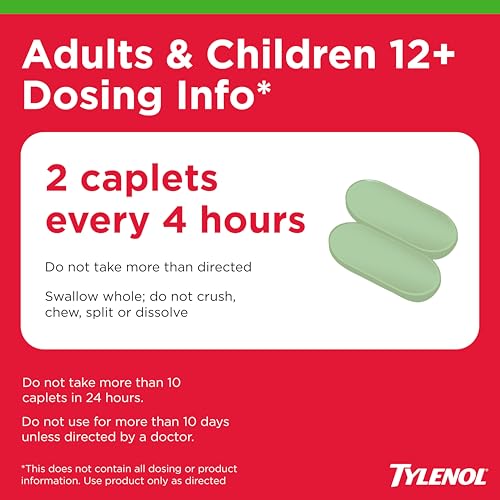 Tylenol Sinus + Headache Daytime Non-Drowsy Relief Caplets, 24 Ct - image 5