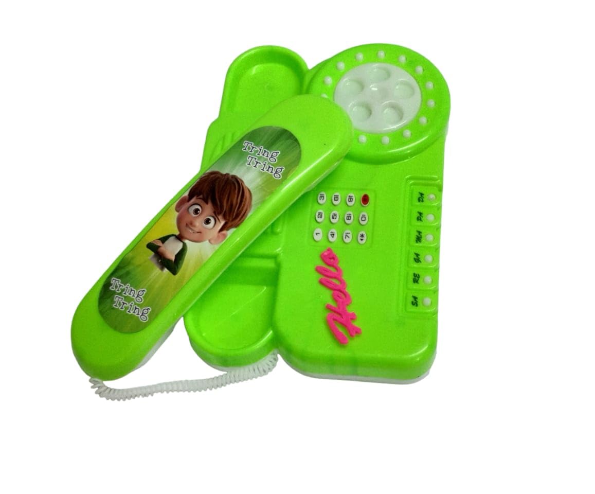 RISHI QUALITY Musical & Lighting Telephone Phone for Kids, Babies. Phone Toy for Kids 3+ Year Boys/Girls.(Colour May Vary) (B09F677LLL) Amazon Price History, Amazon Price Tracker
