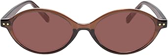 TIJN Olisa Retro Oval Sunglasses for Women Men,Polarized UV Protection Shades,Stylish Frame Sun Glasses,2025 Trendy Sunnies