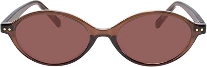TIJN Olisa Retro Oval Sunglasses for Women Men,Polarized UV Protection Shades,Stylish Frame Sun Glasses,2025 Trendy Sunnies