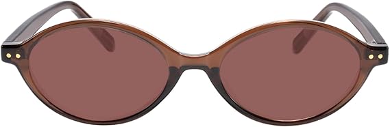 TIJN Olisa Retro Oval Sunglasses for Women Men,Polarized UV Protection Shades,Stylish Frame Sun Glasses,2025 Trendy Sunnies