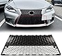 HECASA F-Sport Lower Bumper Grille Compatible with 2014-2016 Lexus IS200t IS250 IS350 Replacement for LX1036115 5211253070