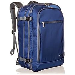 Amazon Basics - Mochila de equipaje de mano Talla única - Azul marino